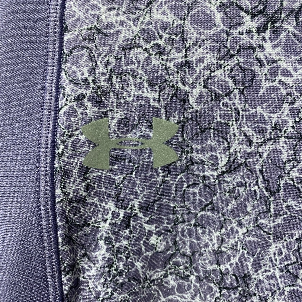 NWT Under Armour Heat Gear Compression Capri Leggings Lavender Small - Picture 3 of 10